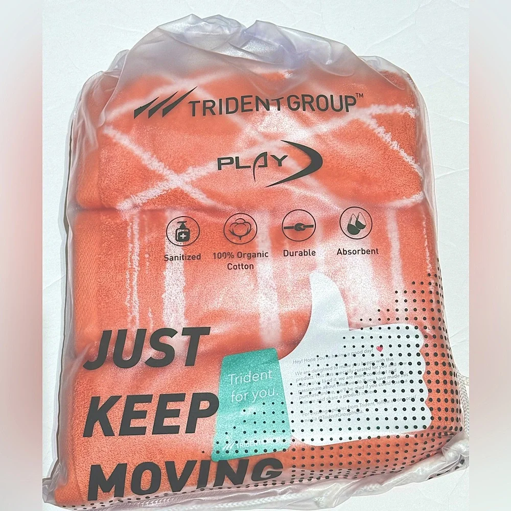 Trident group absorbent textiles 3 -100% organic cotton terry cloth towels